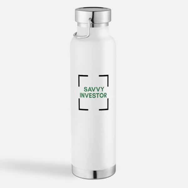 Savvy Investor Stainless Steel Water Bottle