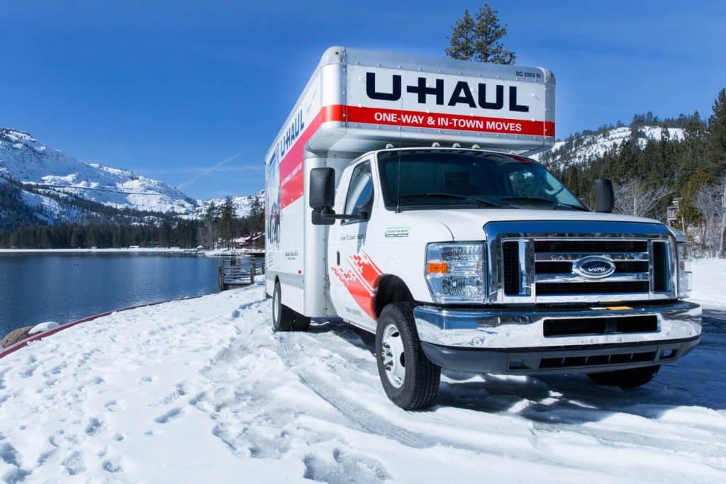 Picture of U-Haul truck 